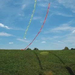 Kites 6 In. Fuzzi Tail - Green Gradient