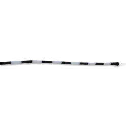 Kites 24 Ft. Tube Tail - Black & White