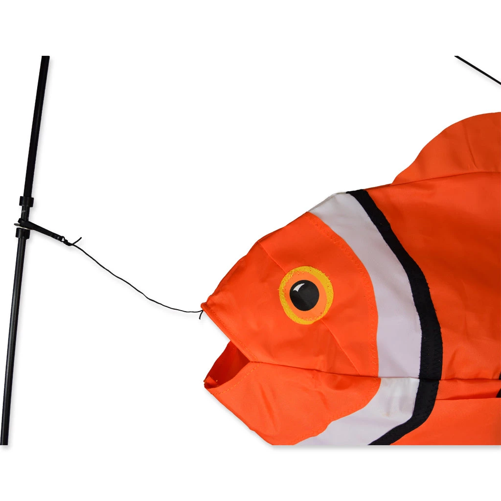 Premier Kites Swimming Fish Recumbent Bike Flag - Clownfish 4 Premier Kites Swimming Fish Recumbent Bike Flag - Clownfish