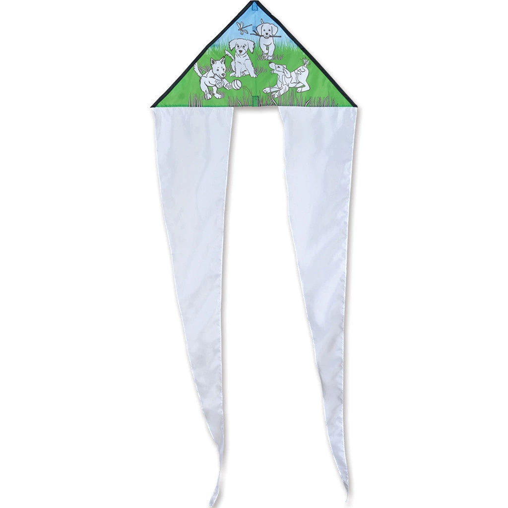 Kites Coloring Kite - Dogs 1 Kites Coloring Kite - Dogs