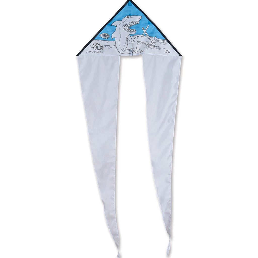 Kites Coloring Kite - Shark Premier Kites 1 Kites Coloring Kite - Shark Premier Kites