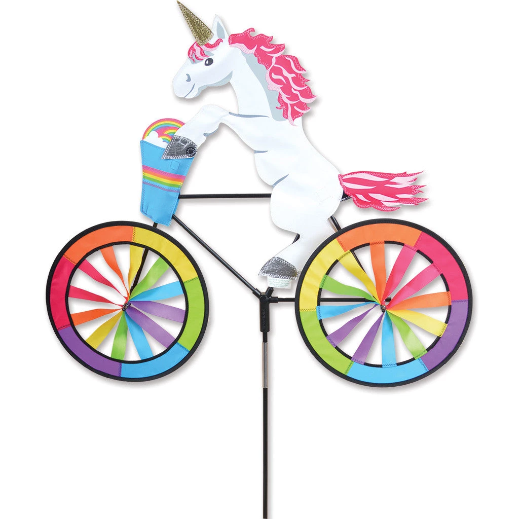 WindGarden WindGarden 30 In. Bike Spinner - Unicorn 1 WindGarden WindGarden 30 In. Bike Spinner - Unicorn