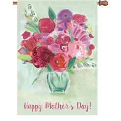 Accent Home & Garden Accent 28 In. Flag - Mother's Day Bouquet