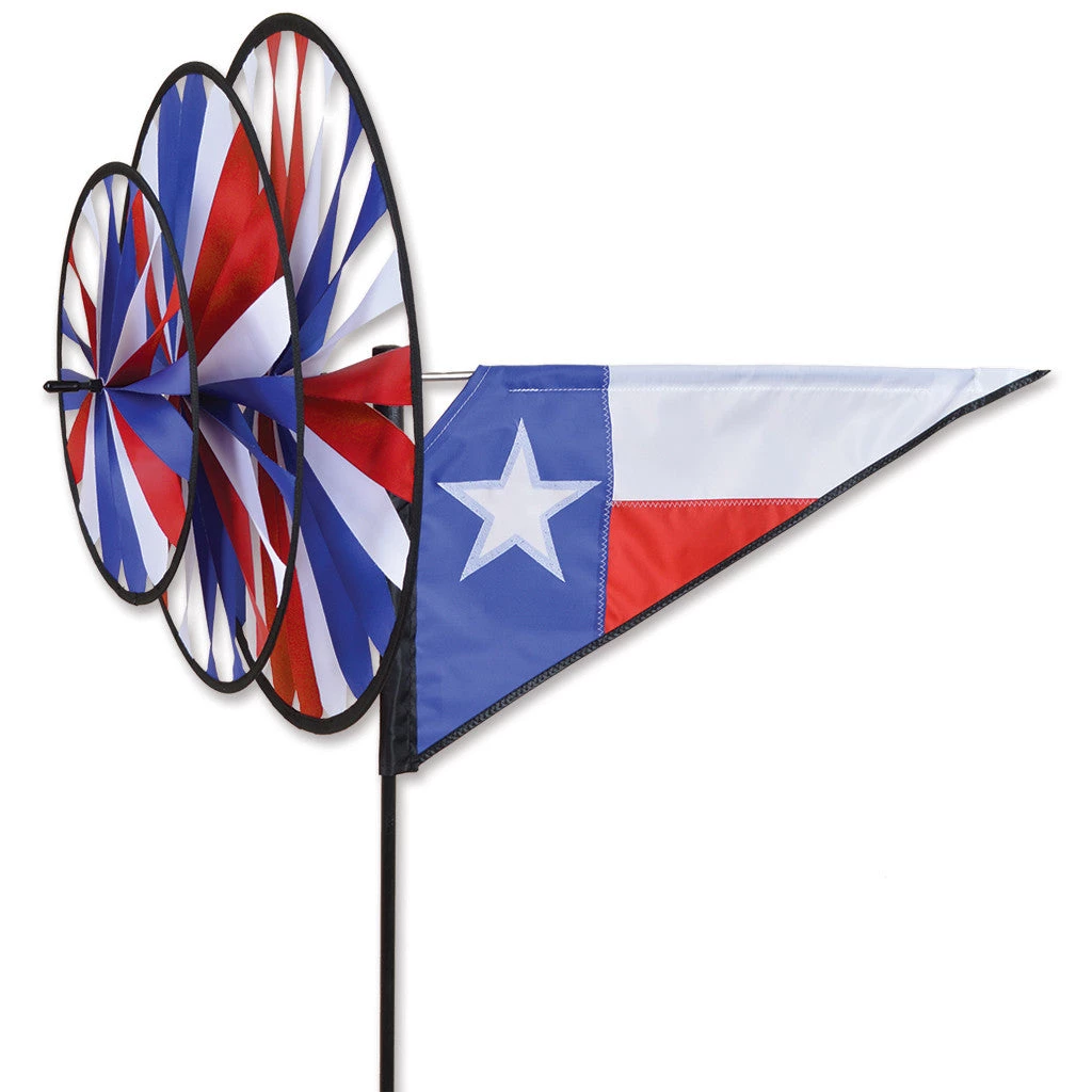 WindGarden Triple Spinner - Texas Flag WindGarden 1 WindGarden Triple Spinner - Texas Flag WindGarden