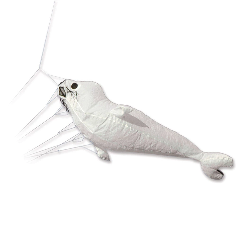 Collections Kites Baby Seal Kite - White 1 Collections Kites Baby Seal Kite - White